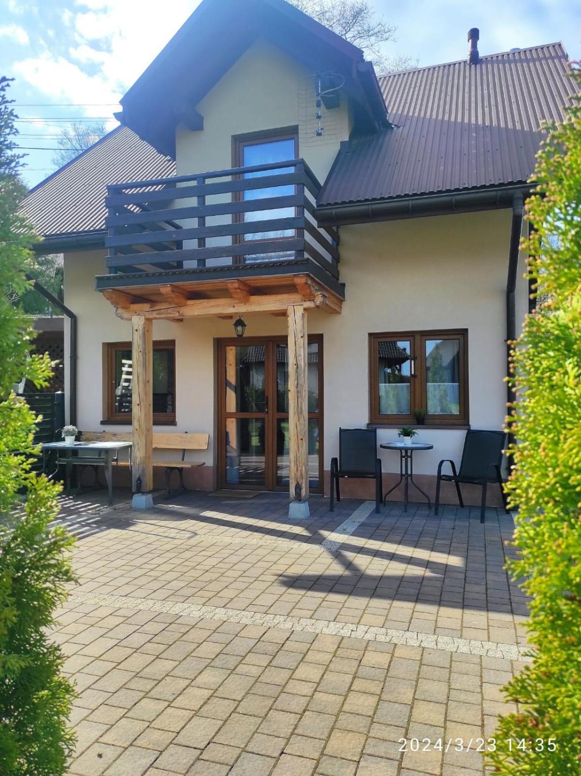 Domek W Gorach Sucha Beskidzka Buitenkant foto
